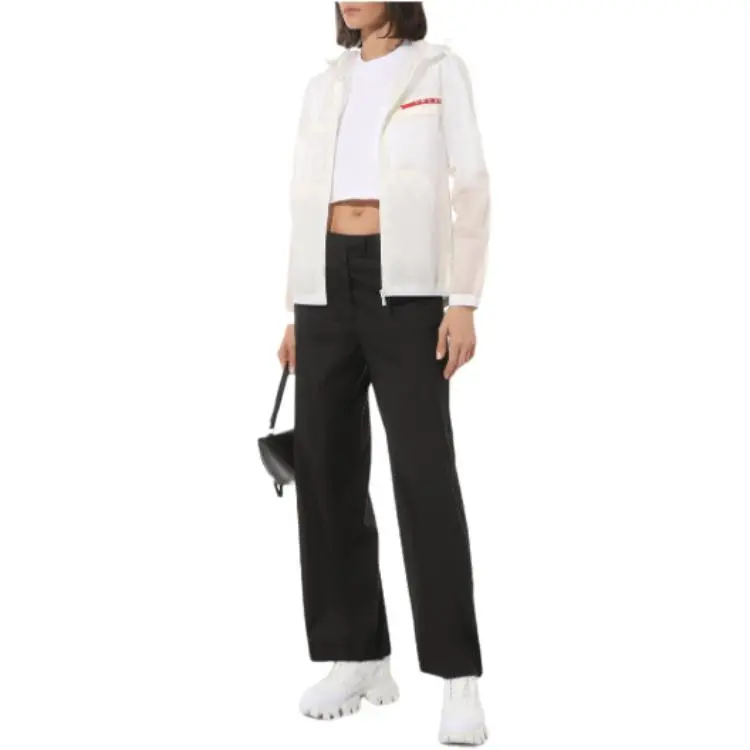 PRADA Jackets & Coats Women's White-4