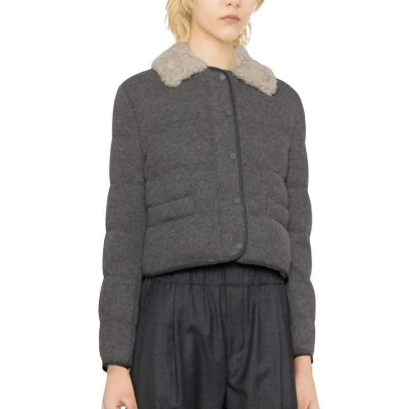 Brunello Cucinelli Jackets & Coats Women's Gray-6