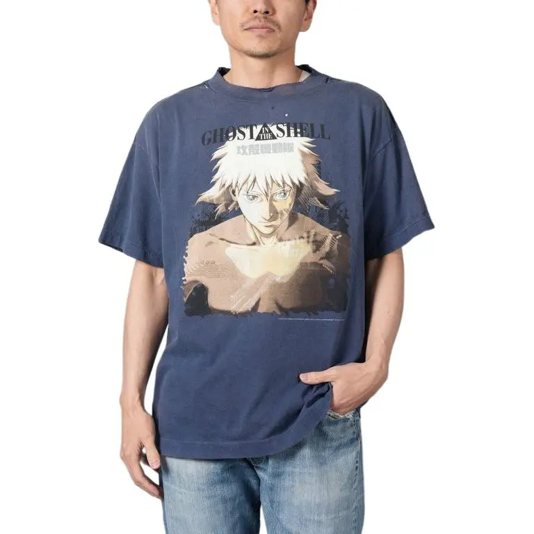 SAINT Mxxxxxx X Ghost In The Shell Tee-1