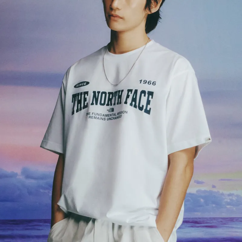 THE NORTH FACE Team Archive S/S R/Tee T Shirt Unisex White-2