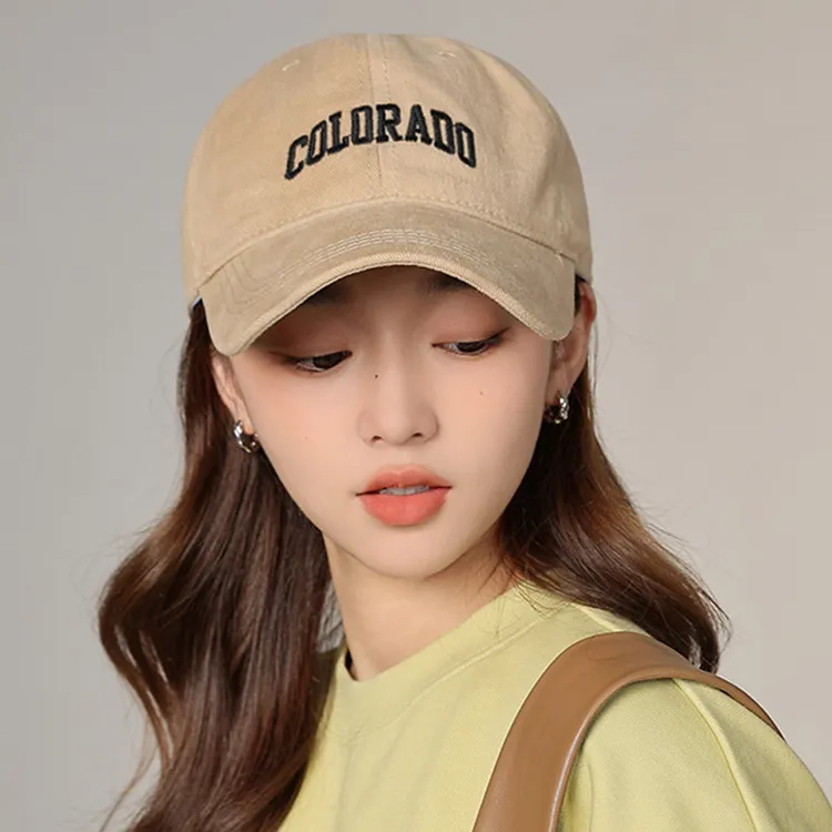 Ai Jiawei Cotton Baseball Caps Unisex Multicolor-34