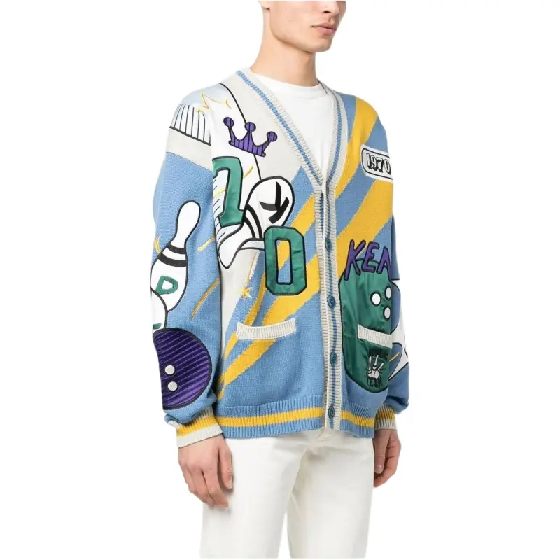 KENZO Sweaters Men Blue-4