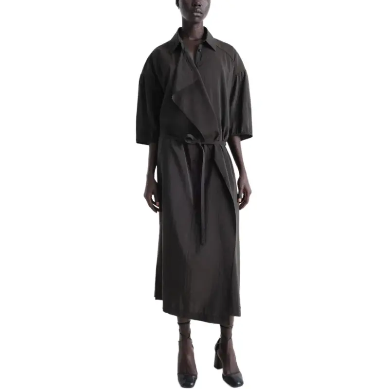 Lemaire Asymmetric Maxi Dress-1