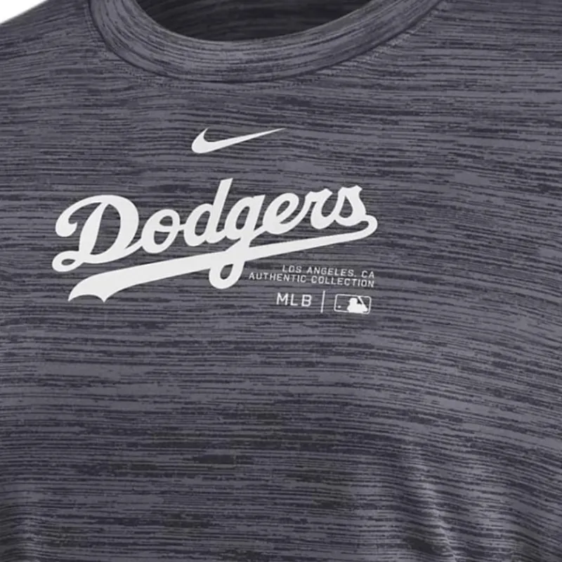 Nike Los Angeles Dodgers Authentic Collection Practice Velocity Women's Nike Dri FIT Mlb T Shirt-2