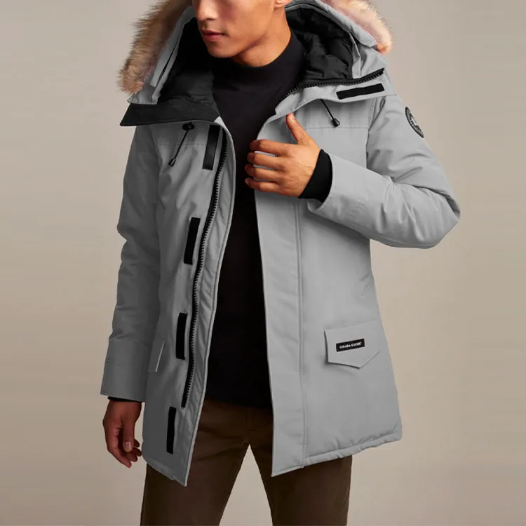 Canada Goose Coat Fusion Fit Men's Silver Birch-2