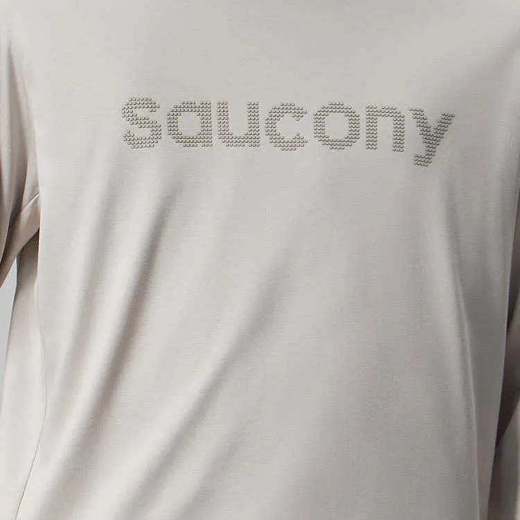 Saucony T Shirt Men's Smoke Gray-4