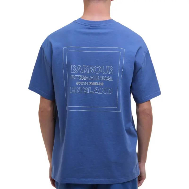 BARBOUR T Shirts Men Sea Blue-1