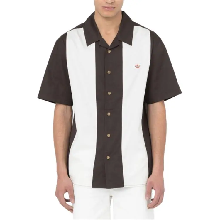 Dickies Shirts Men Dark Brown-3