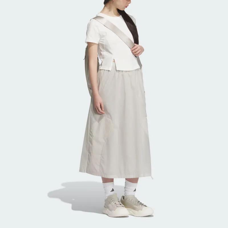 Adidas FOS Collection Casual Long Skirt Women's Miracle Bauxite Brown-5