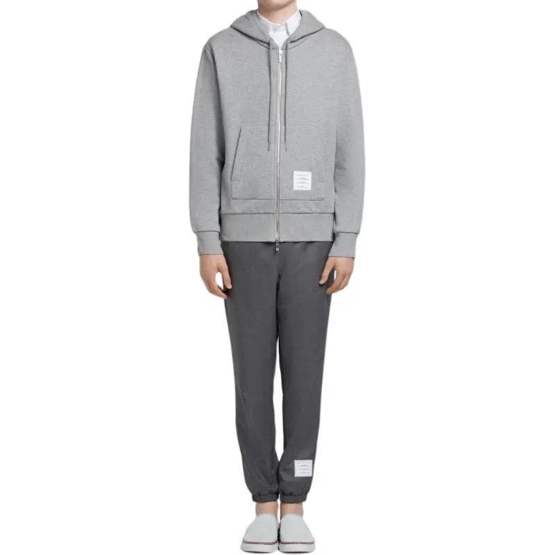 THOM BROWNE Rwb Stripe Zipped Jacket-5