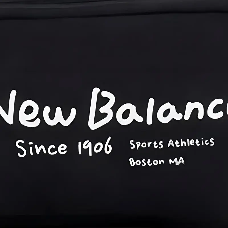 New Balance Fabric Fanny Pack Regular Unisex Black-4