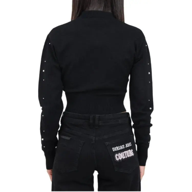 VERSACE JEANS COUTURE Knitwear Women's Black-4