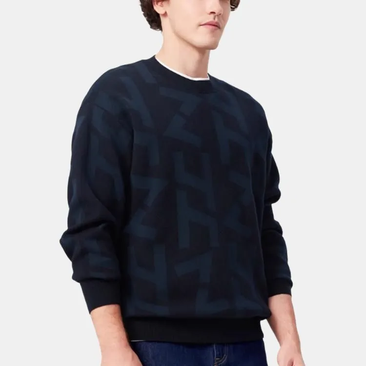 HAZZYS Sweaters Men Navy Blue-1