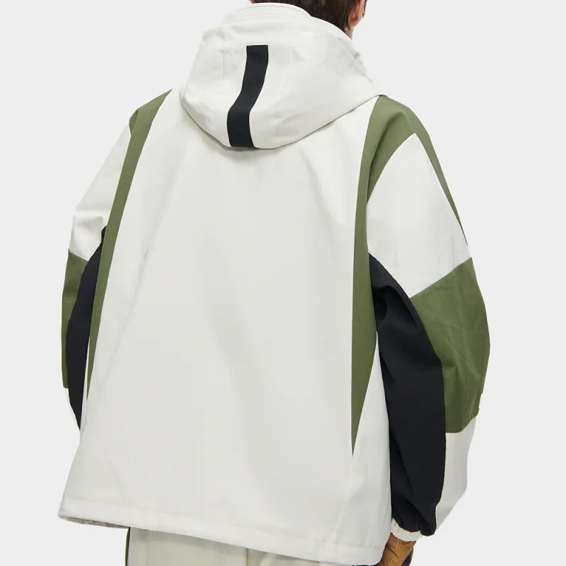 FILA FUSION URBAN TECH Down Jackets Men Light Mist Gray-4