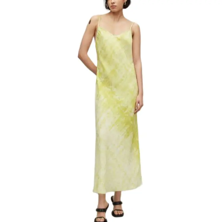 ALLSAINTS Slip Dresses Women's Yellow-1