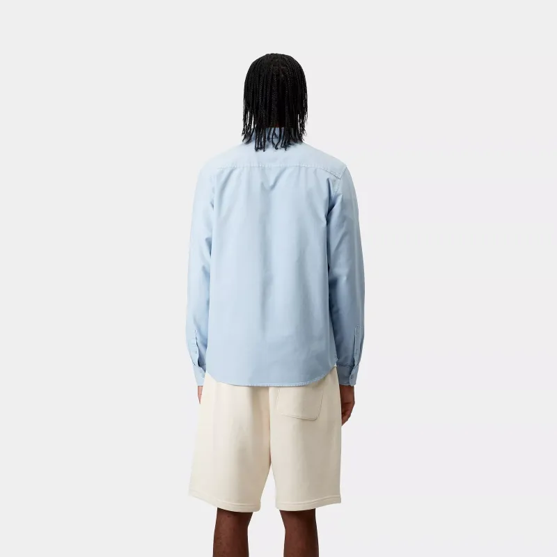 Carhartt WIP Shirts Men Light Blue-2