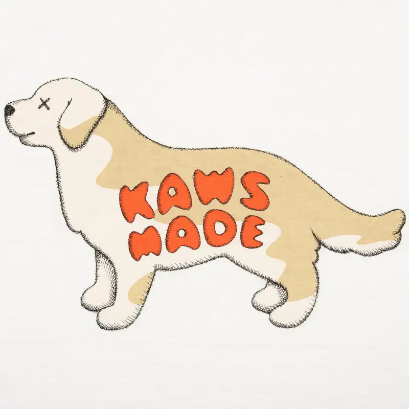 HUMAN MADE X Kaws Graphic T shirt-2