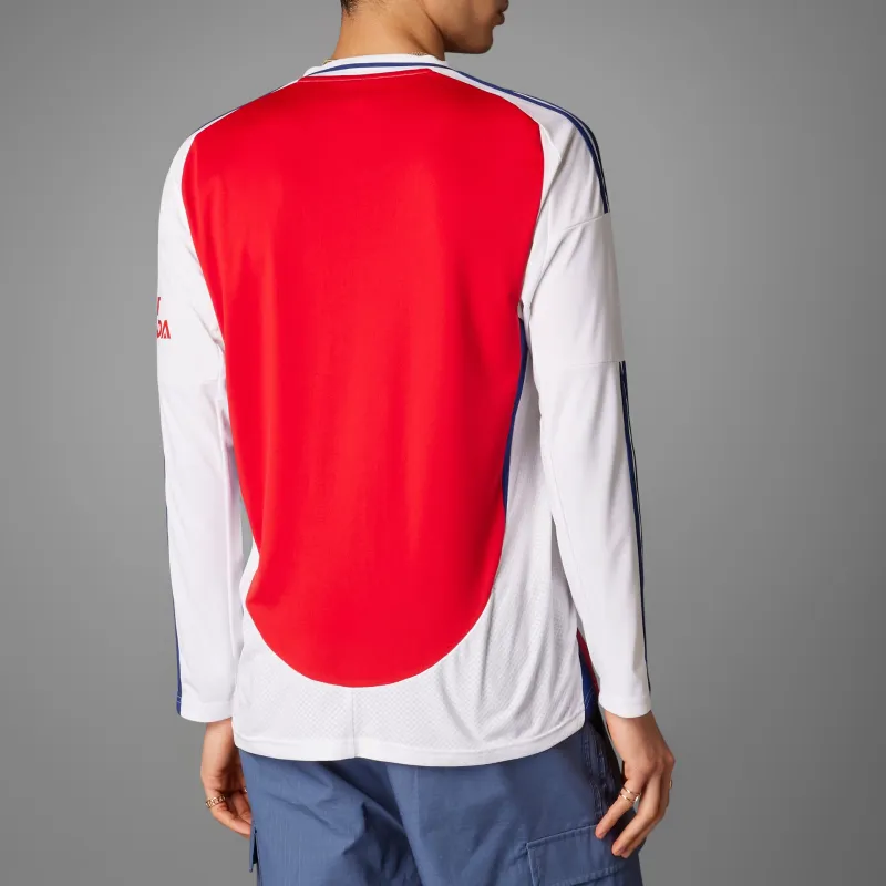 Adidas Free Shipping With AdiClub Arsenal 24/25 Long Sleeve Home Jersey-3
