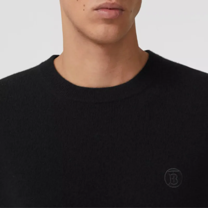 Burberry Crewneck Ribbed Cashmere Shirt-4