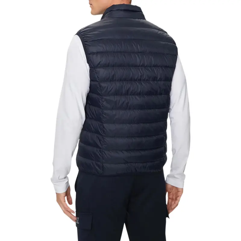 EMPORIO ARMANI Logo Printed Quilted Padded Gilet-4