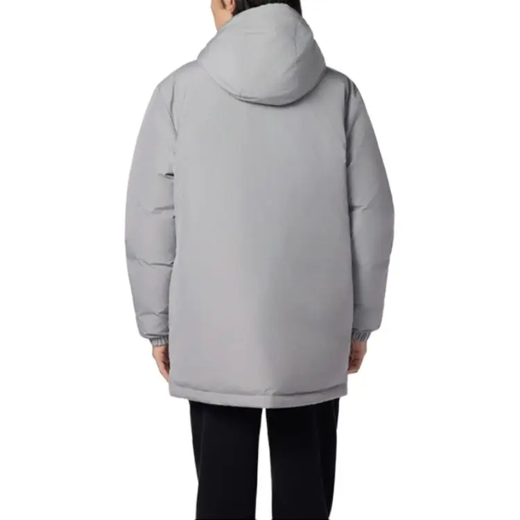 New Balance Down Jacket Men's Gray-3