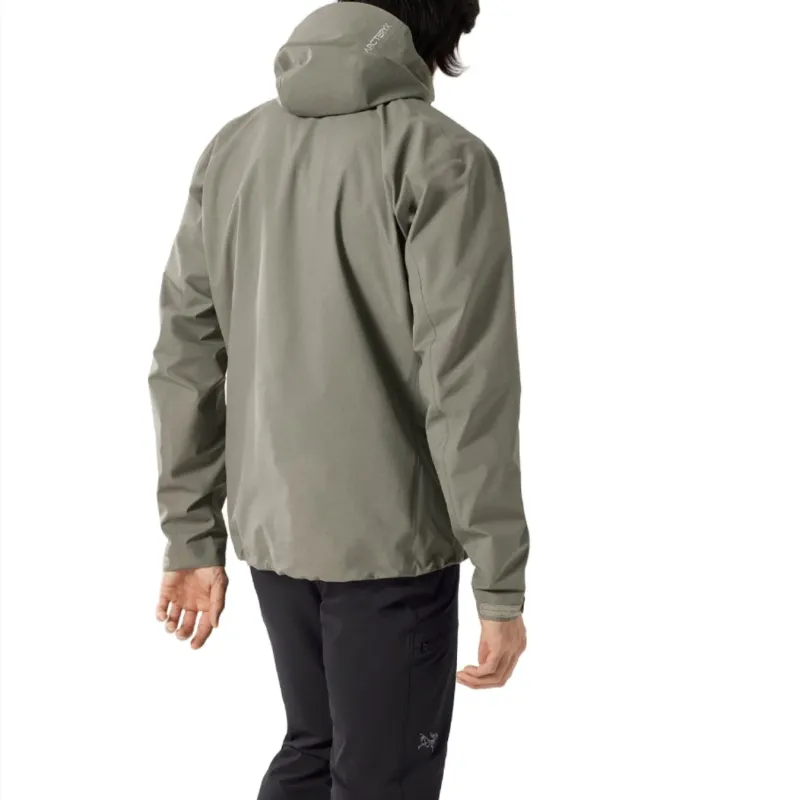 Arcteryx BETA Waterproof, Windproof, UV Protection, Breathable, Abrasion Resistant Windbreaker Jacket Men's Dusty Green-3