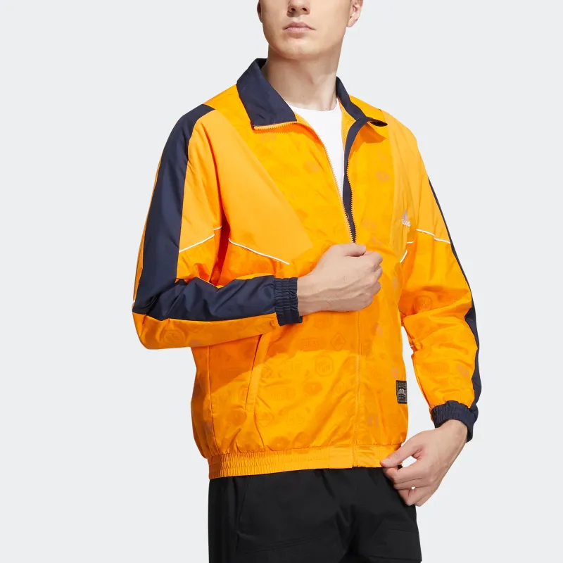 Adidas Jackets Coats Men's Orange-2
