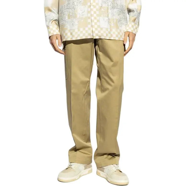 Versace Logo Embroidered Cargo Pants-3