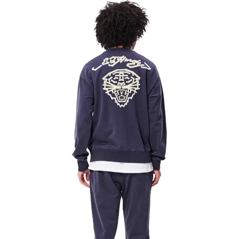 Ed Hardy FW24 Sweatshirt Men's Midnight Blue-3