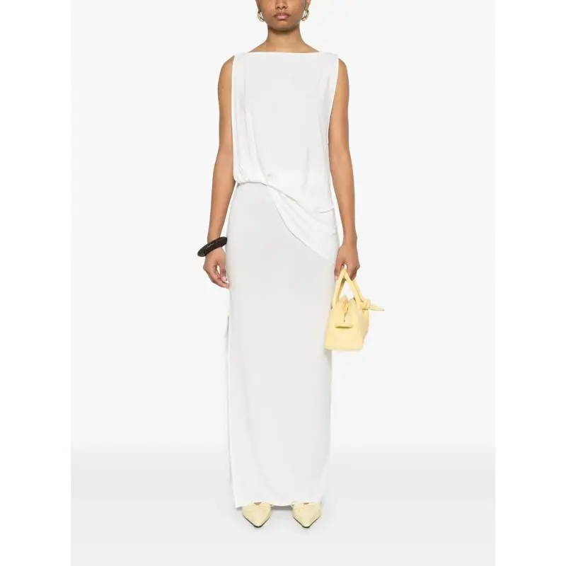 Jacquemus Twist Detailed Long Dress-1