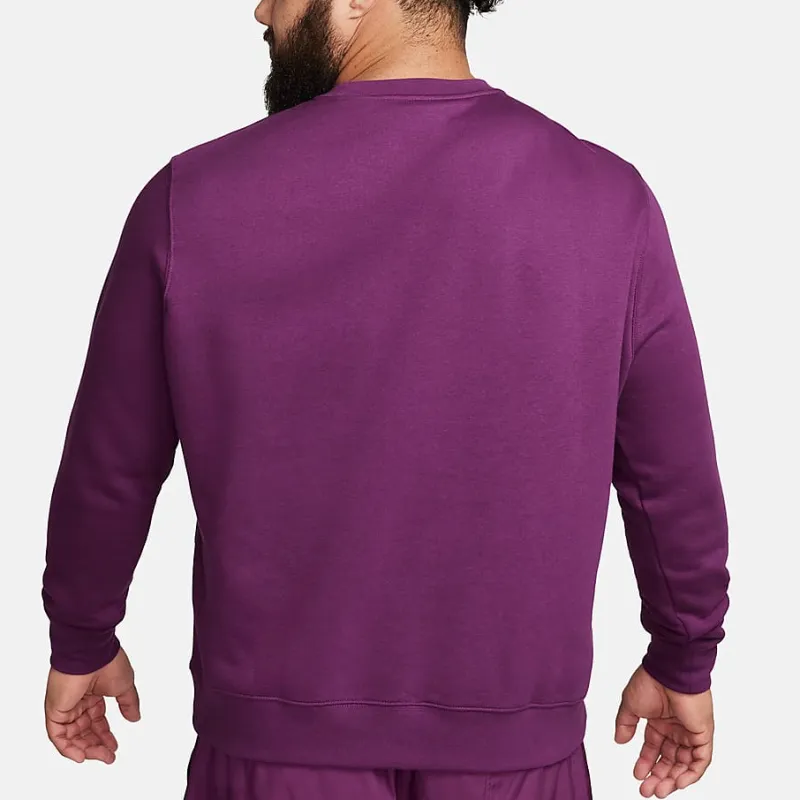 Nike Sportswear Club Fleece Crew Sweatshirt Men's Purple-2