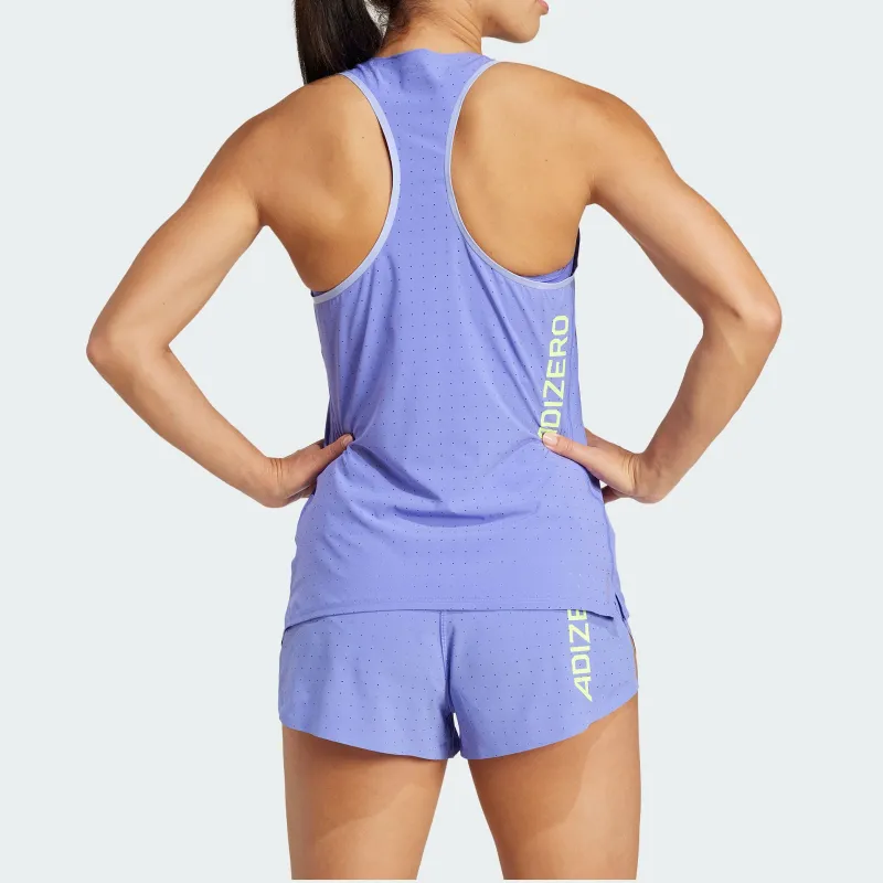 Adidas Adizero FW24 Tank Tops Women's Cobalt Blue-2