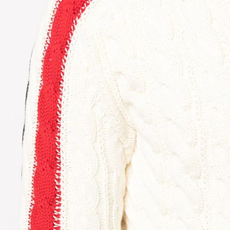 THOM BROWNE Sweaters Men White-4