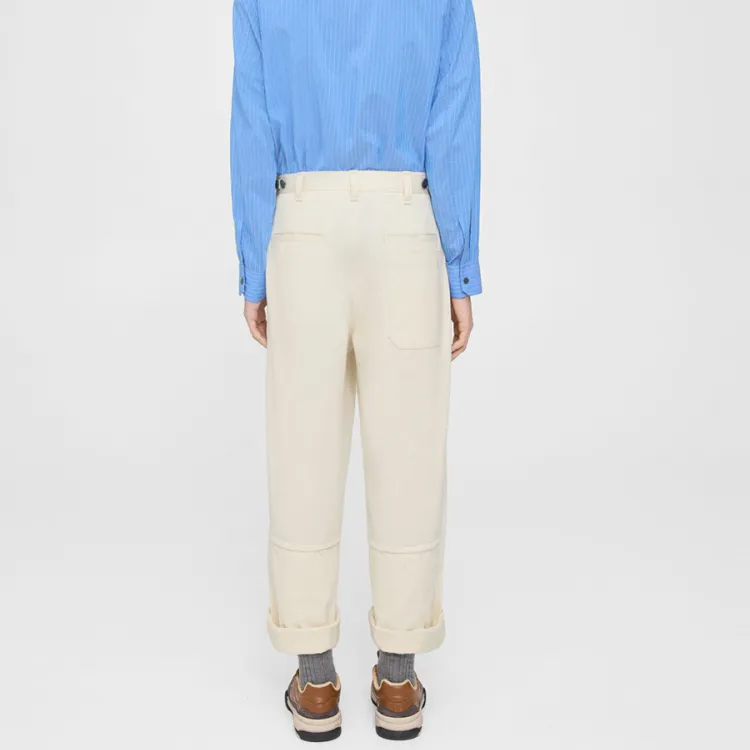 THEORY X Lucas Ossendrijver Casual Pants Men Pearl White-2
