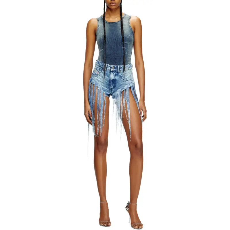 DIESEL Sleeveless Ribbed Knit Top-3