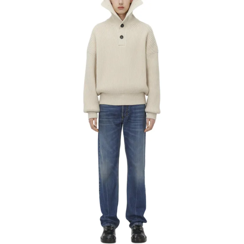 Alexander McQueen Funnel Neck Jumper-1