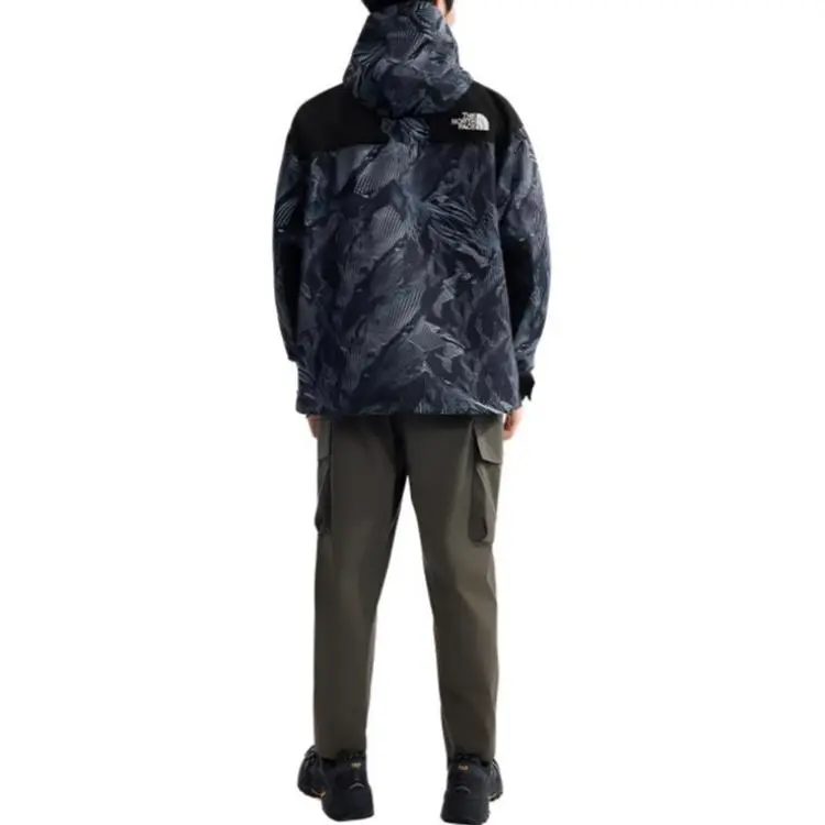 THE NORTH FACE Logo Printed Hooded Jacket-4