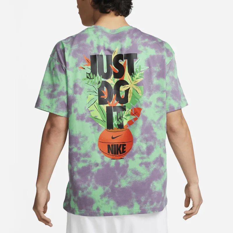 Nike T Shirts Men Green-3