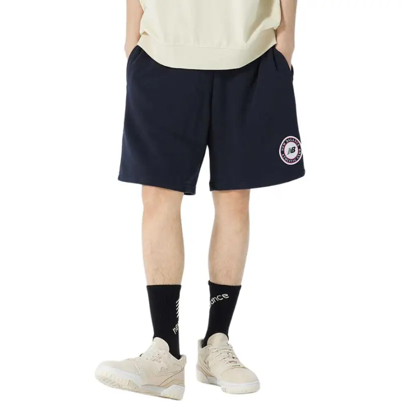 New Balance Casual Shorts Men Marine Blue-2