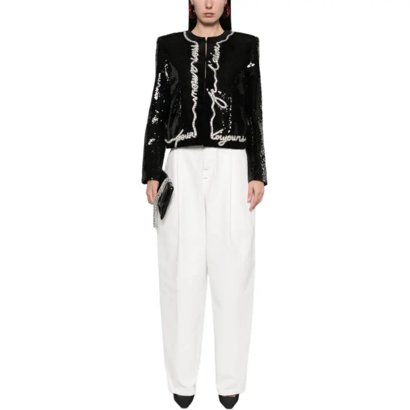 BALMAIN Love Letter print Jacket-1