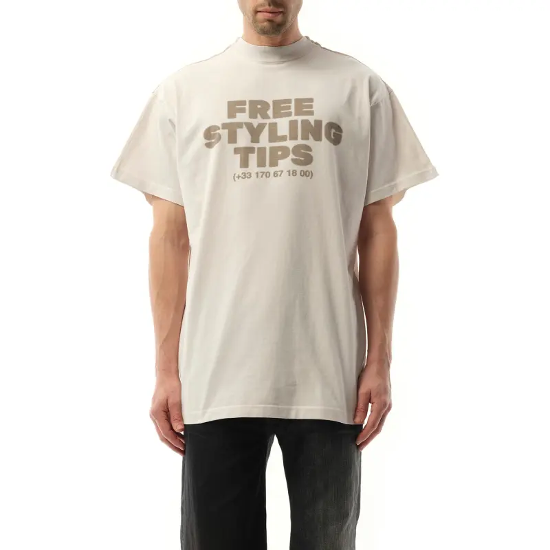 Balenciaga T Shirts Men White-2