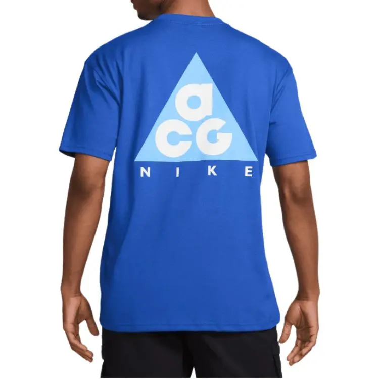 Nike Clothing T Shirts Men Blue-1