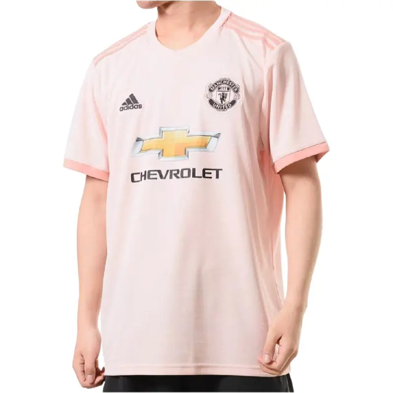 Adidas Manchester United F.C Soccer Jerseys Men's Pink-3