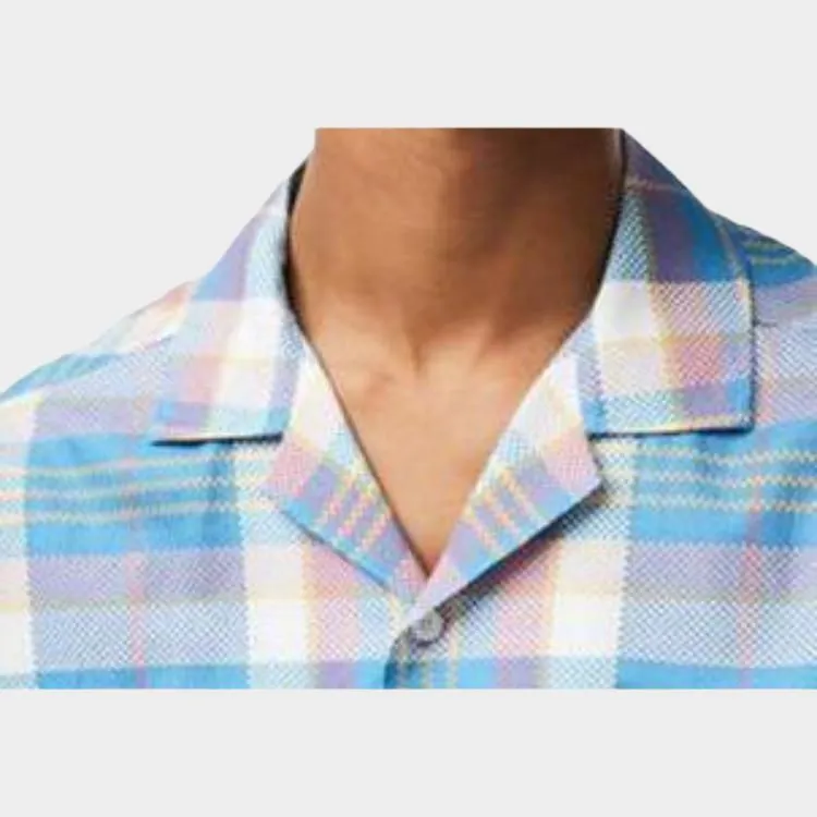 LACOSTE Shirts Men CGD/Blue Plaid-4