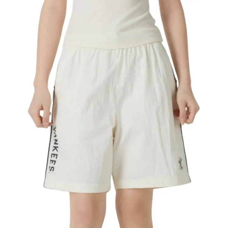 MLB New York Yankees Casual Shorts Men's Beige-2