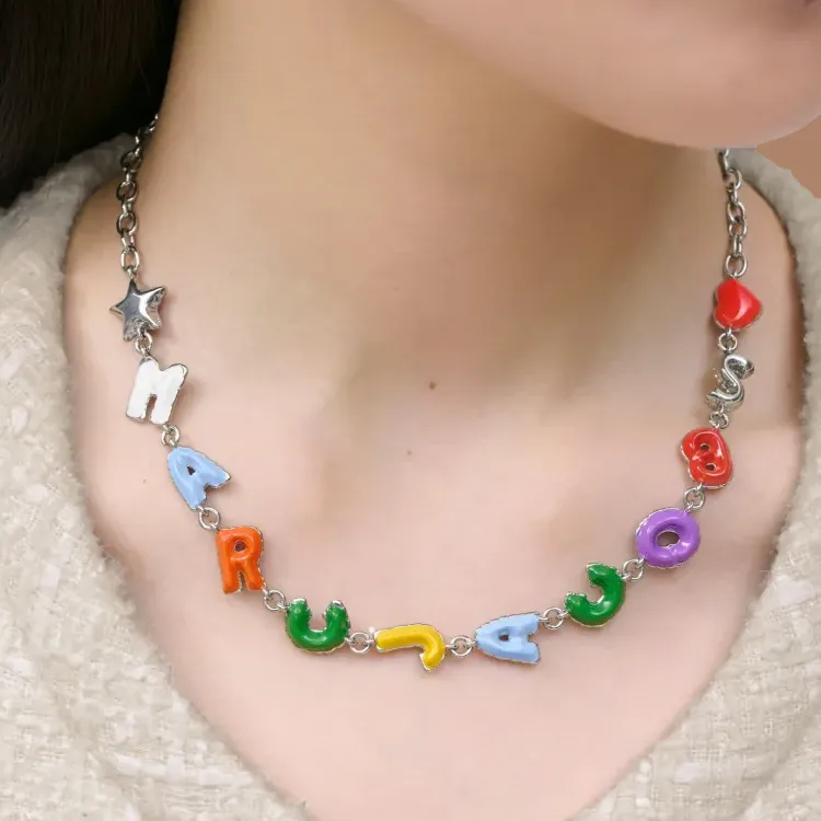 MARC JACOBS The Enamel Ballon Necklace-2