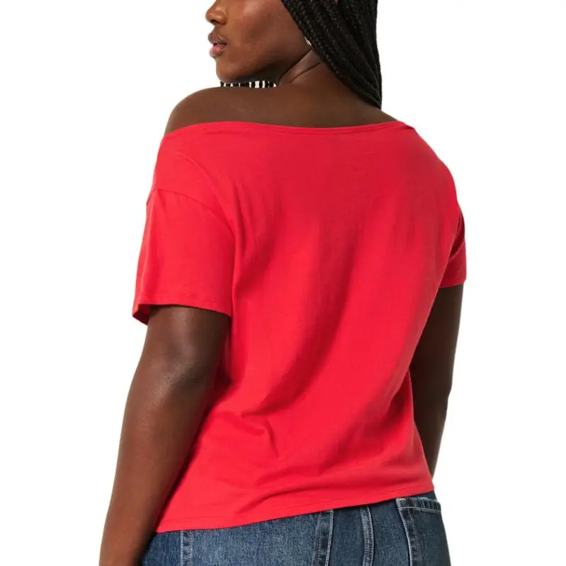Hollister T Shirts Women's Red-2