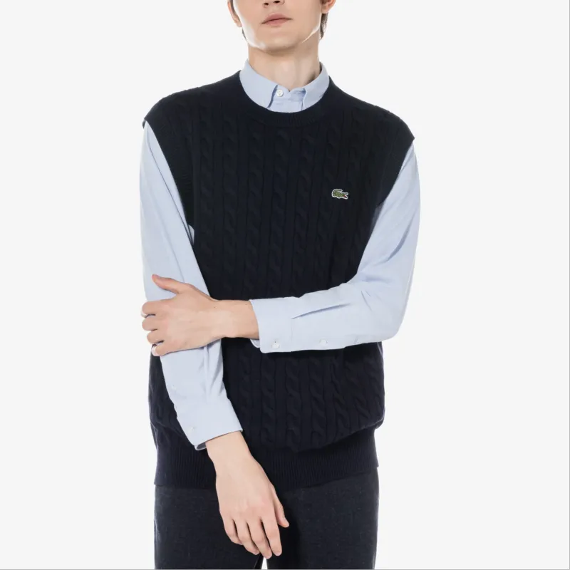 LACOSTE Tank Tops Men Dark Blue-3