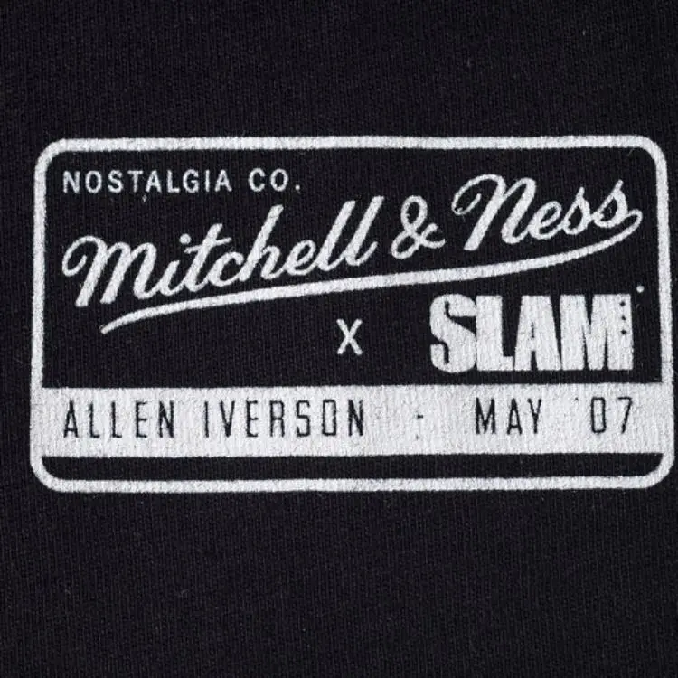 Mitchell & Ness x SLAM Basketball Jerseys Men's Black-2