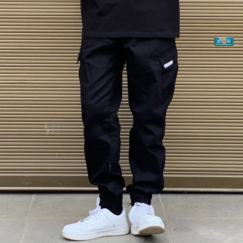 MostwantedLab Casual Pants Unisex Black-3